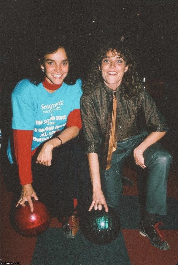 My.Evilmilk Brooke Adams and Karen Allen, in 1989