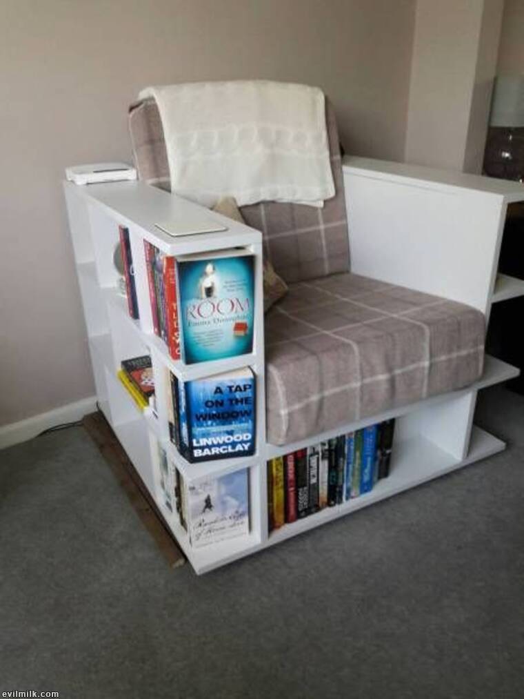 Bookbinding Chair My.Evilmilk | Book Chair