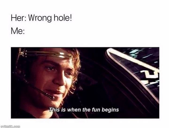 Wrong Hole Pain