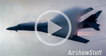 Vaporfest!! B-1 Twilight Afterburner Flybys - EAA 