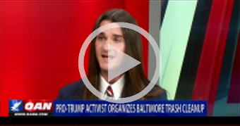 Pro-Trump activist organizes Baltimore trash clean