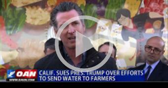 Calif. sues President Trump over efforts to send w