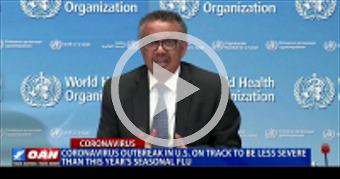 Coronavirus outbreak in U.S. on track to be less s