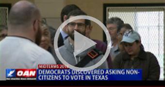Democrats discovered asking non-citizens to vote i