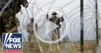 US troops fortify the southern border