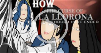 aniamated parody HOW THE CURSE OF LA LLORONA SHOUL