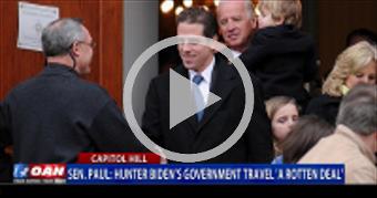 Sen. Paul: Hunter Biden’s government travel ‘a rot