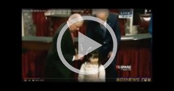 Jeff Sessions Swats Joe Biden's Hand Away From His