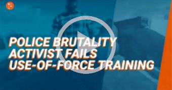 Police Brutality Activist Fails Use-of-Force Train