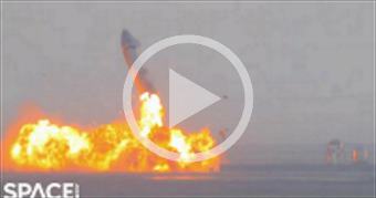 Boom! SpaceX Starship SN10 explodes shortly after 