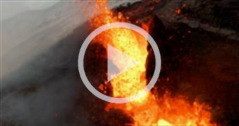 A new volcano, a new FPV surf!