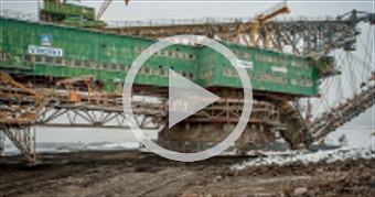 RK 5000 bucket chain excavator - timelapse
