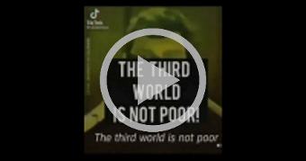 There are NO POOR COUNTRIES, only poor people.