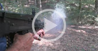 M60E3 vs Water Barrel