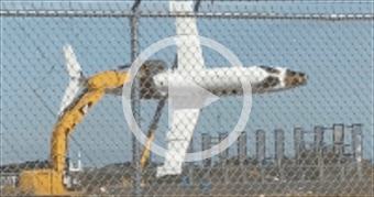 Florida Man Flies Jet With Excavator Like a Toy Pl