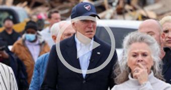 Joe Biden GREETED with "Let's Go Brandon!" in Kent