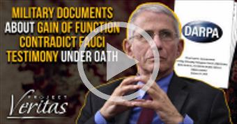 Military Documents about Gain of Function contradi