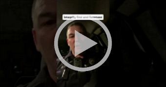 American police officers message to Canadain  poli