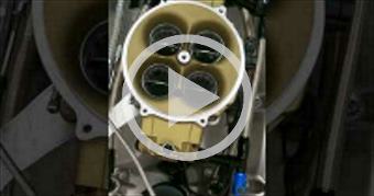 Holley Sniper Stealth Dumping Fuel into a Big Bloc