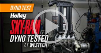 Holley Sky-Ram Intake Manifold Hits the Westech Dy