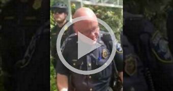 Man arrested for reading a bible in public