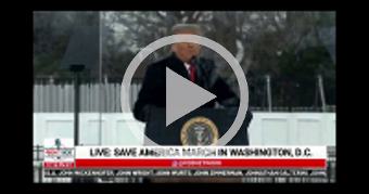 Video proves President Trump called on people to “