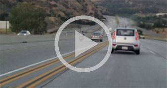 Driver Captures Road Rage Incident in Santa Clarit